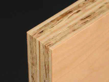 Art Boards Archival Natural Maple Painting Panel has a solid 1" thick edge.