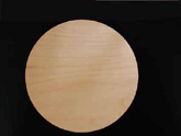 Maple Round Fine Art Panels for making art are made in stock and custom sizes by Art Boards Archival Art Supply.