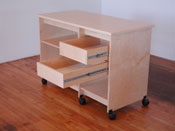 Art Storage cabinet drawers; made for storing art will fit into any of Art Boards™ Art Storage Systems.