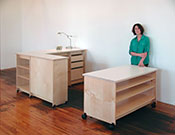 Art Studio Furniture made in Brooklyn by Art Boards™ Archival Art Supply.