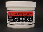 Acrylic Panel Gesso performs likeTraditional Gesso