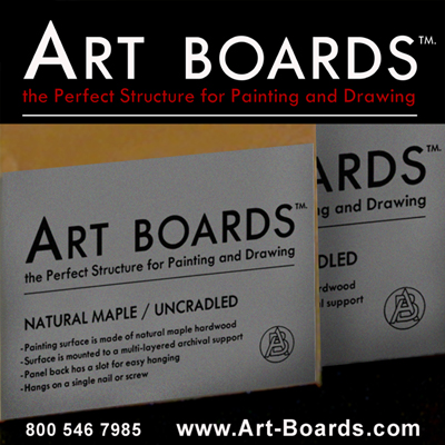 Art Boards Natural Maple Cradled Painting Panel