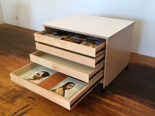 Art Storage System for the storage of art made by Art Boards