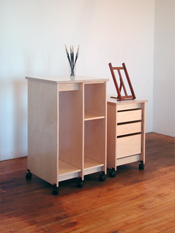 Art Storage Furniture by Art Boards™ is made for storing art, and art supplies in the artist studio.